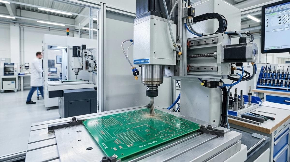 Multi-layer FR4 boards PCB drill application