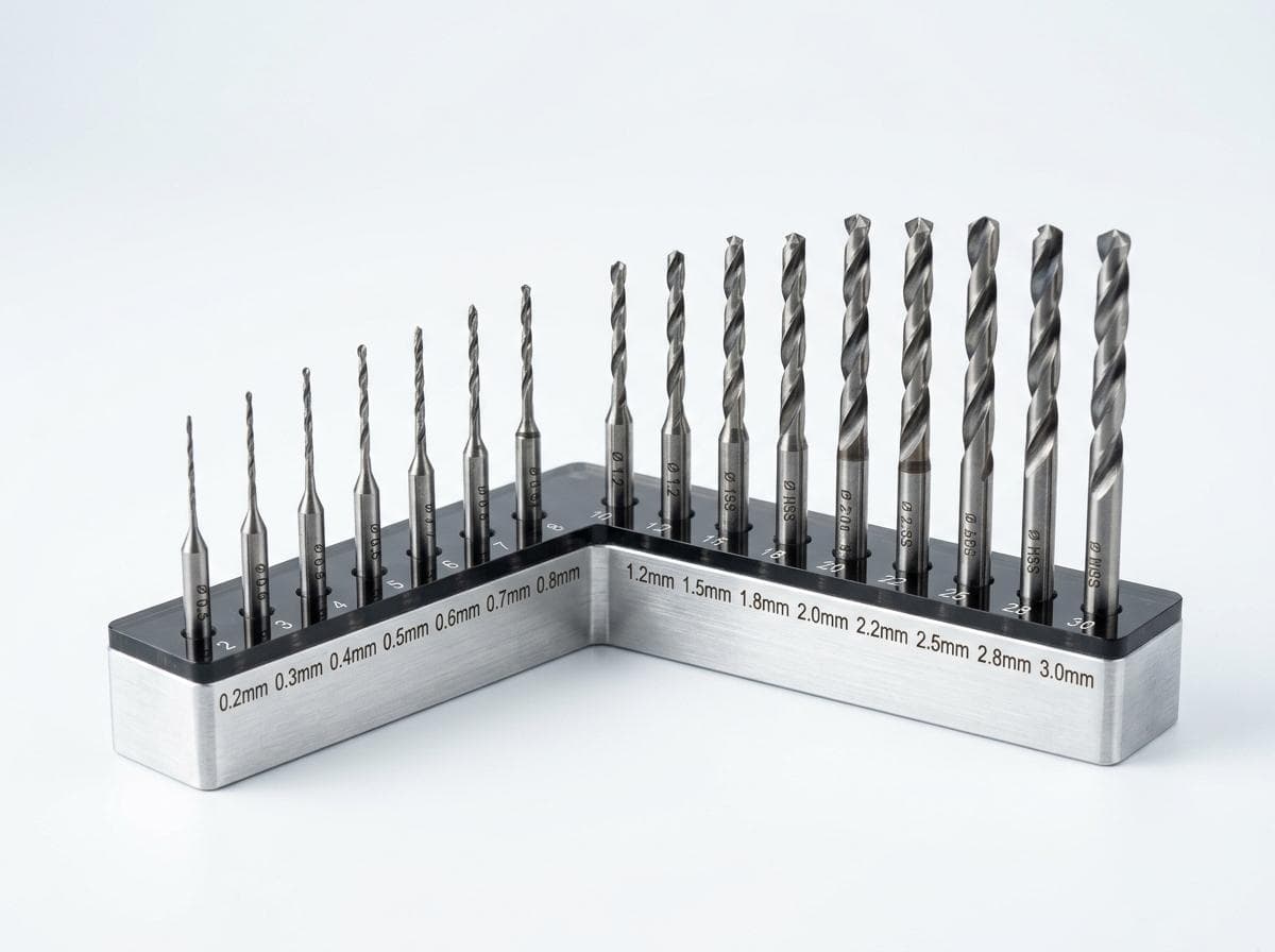 Sub-Micron Tungsten Carbide PCB Micro Drill Bits product view 2