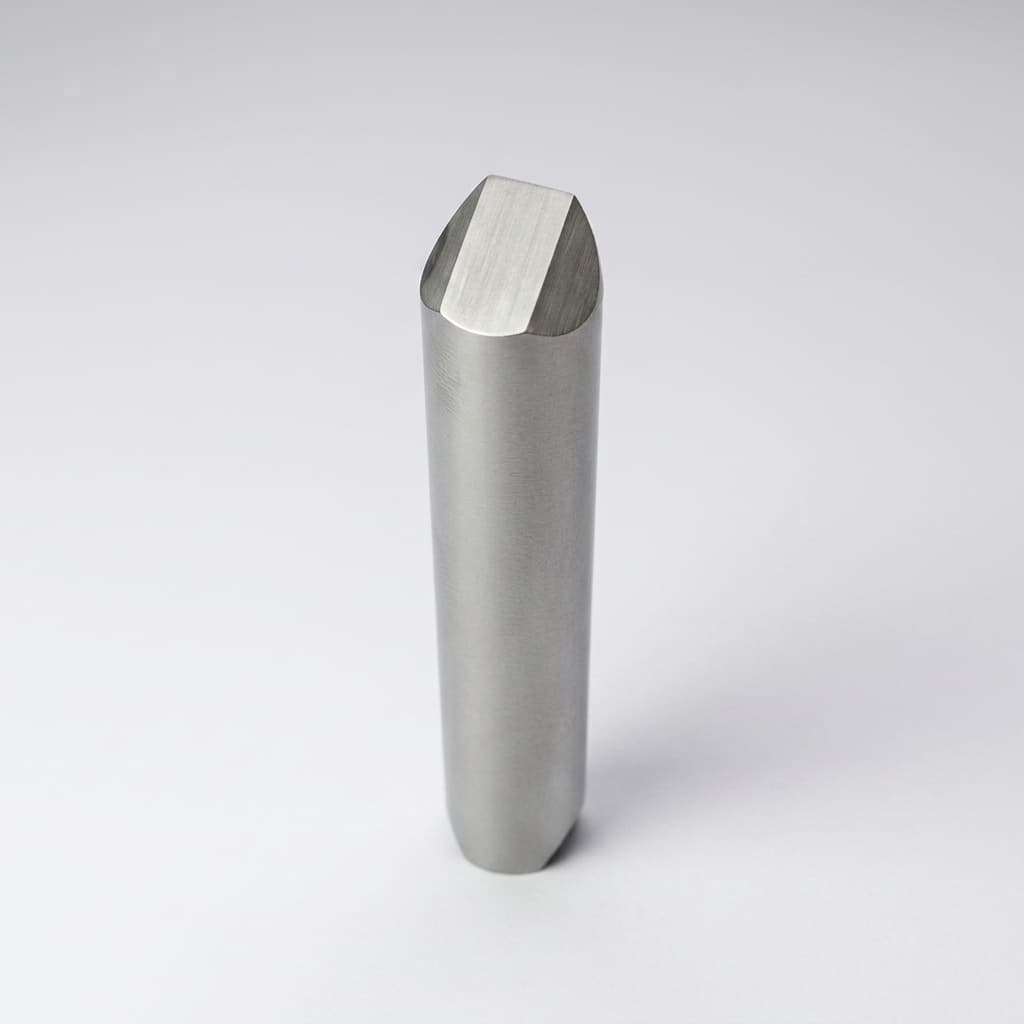 Inclined or special shape custom pure tungsten EDM electrode