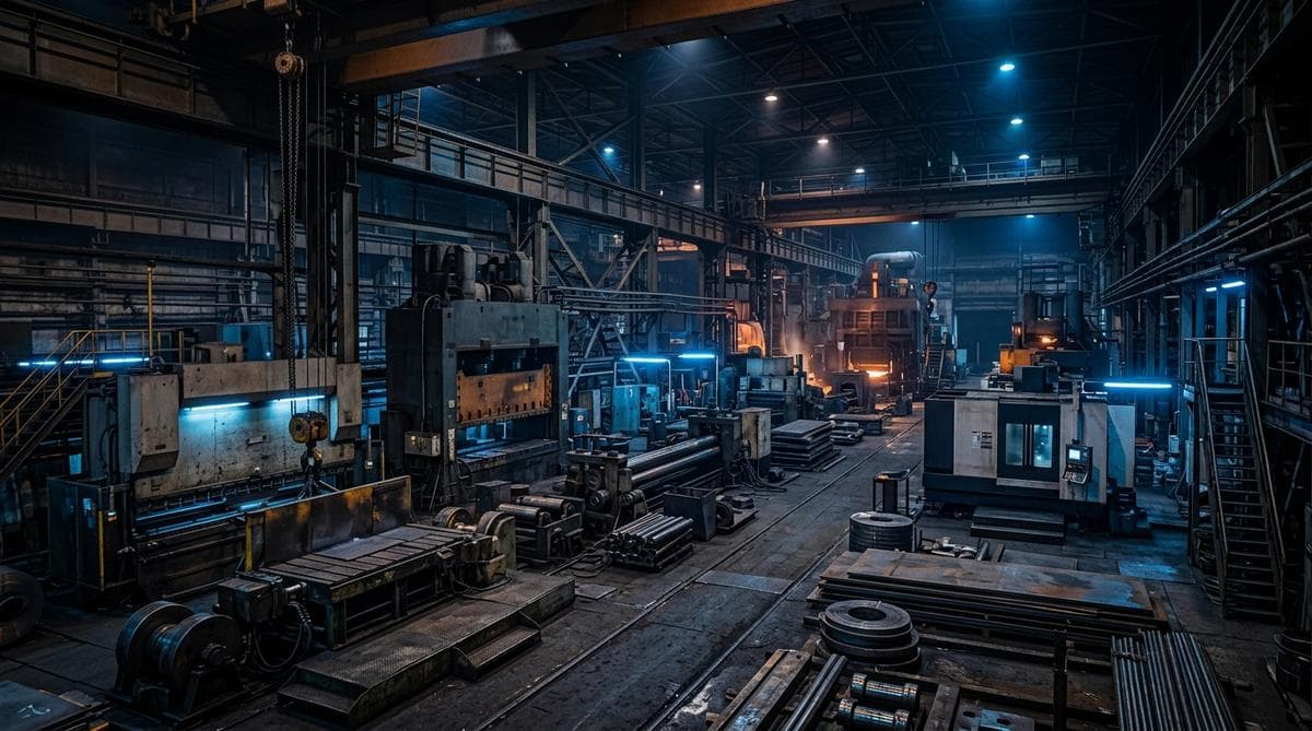 Industrial tungsten and carbide manufacturing facility