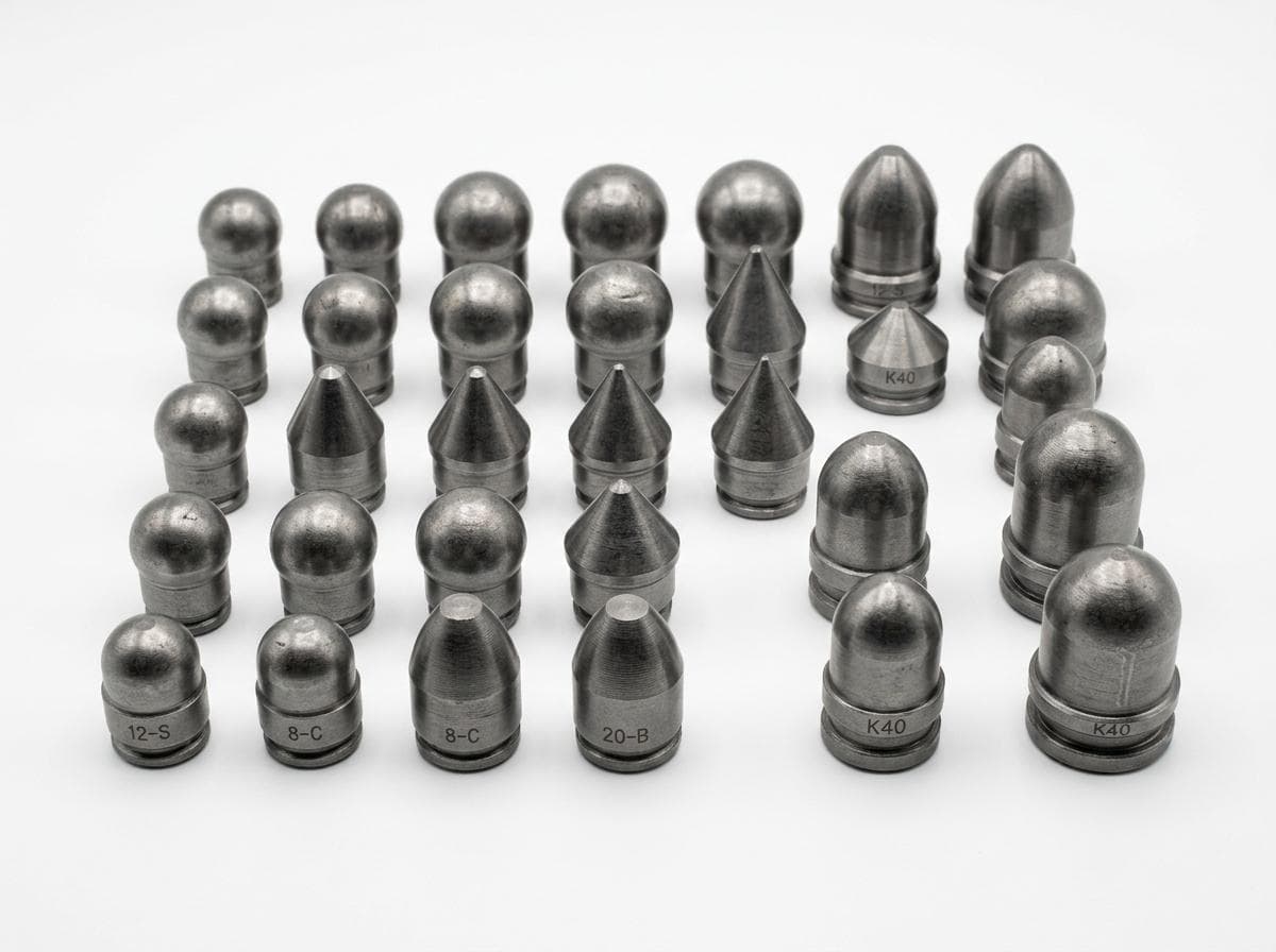 Rock drilling carbide inserts