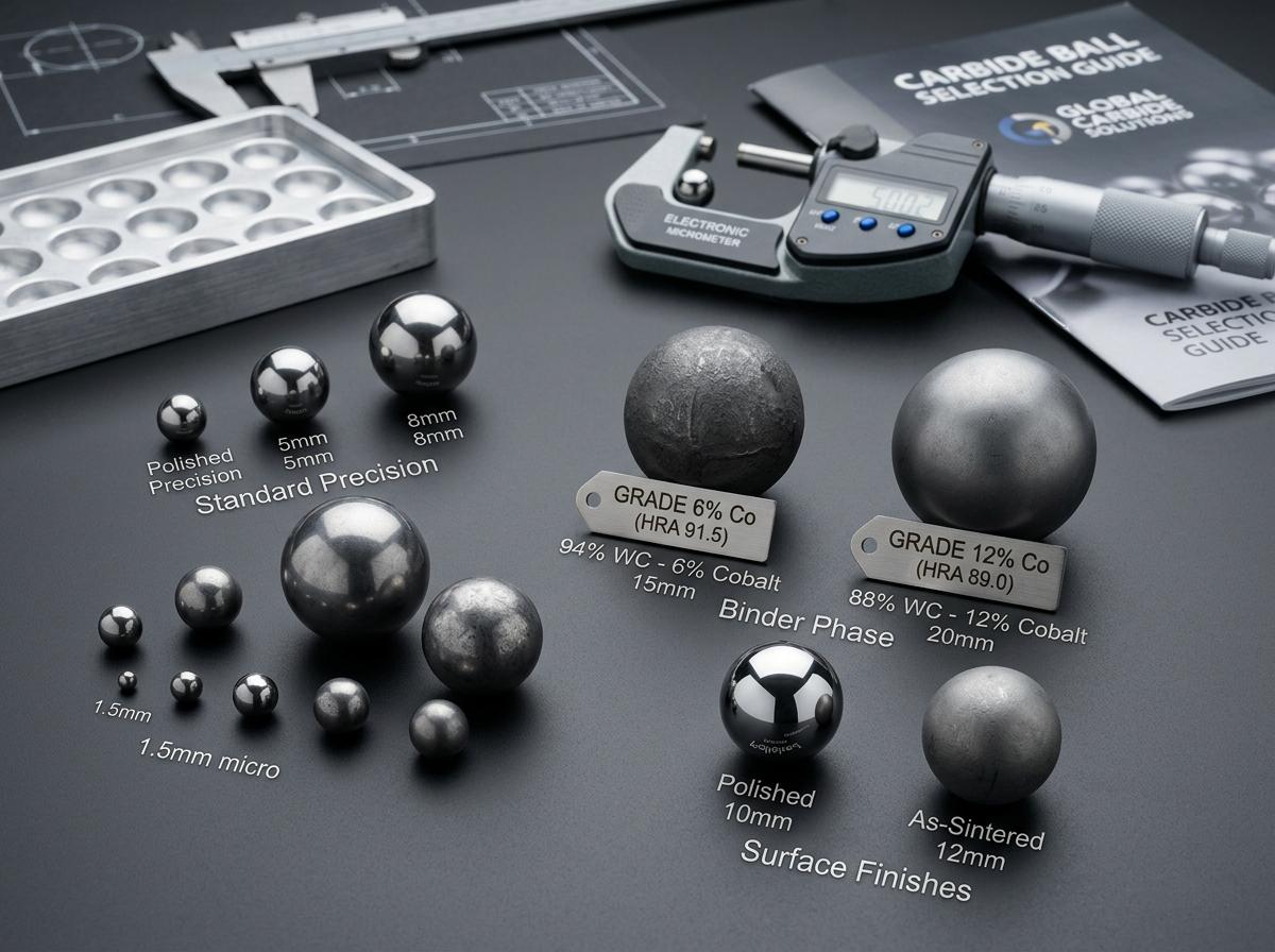 Carbide ball selection guide