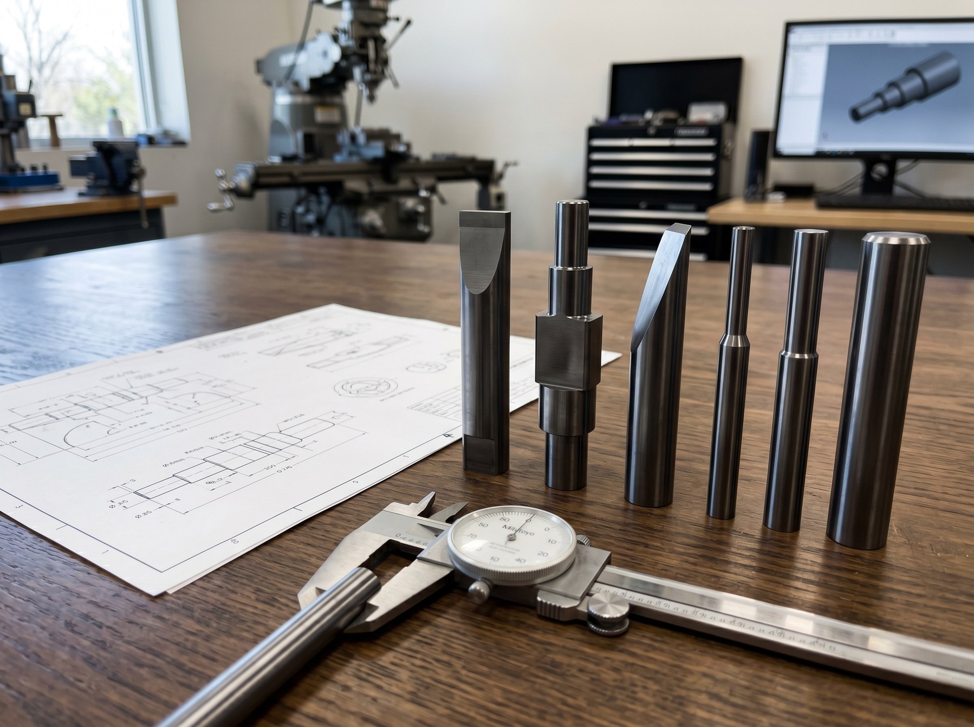 Customer-specified pure tungsten EDM electrode profiles