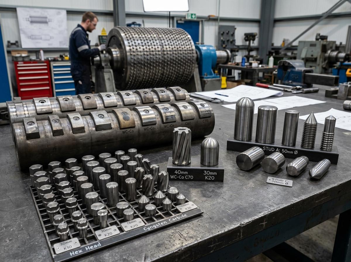 HPGR stud selection guide