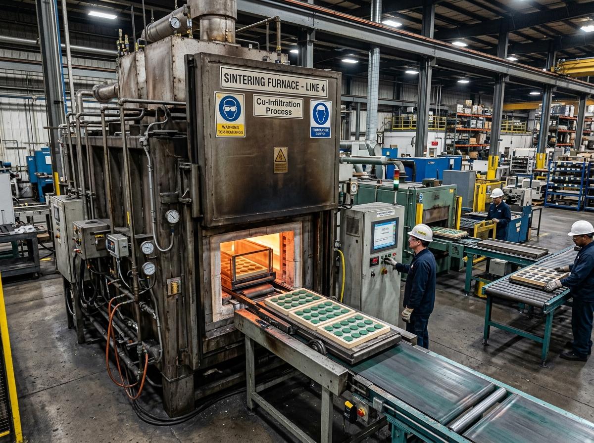 WCu manufacturing process