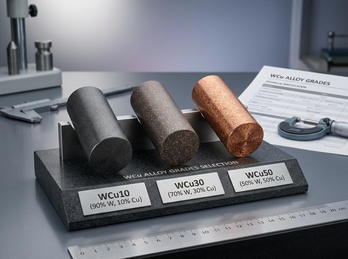 WCu selection guide