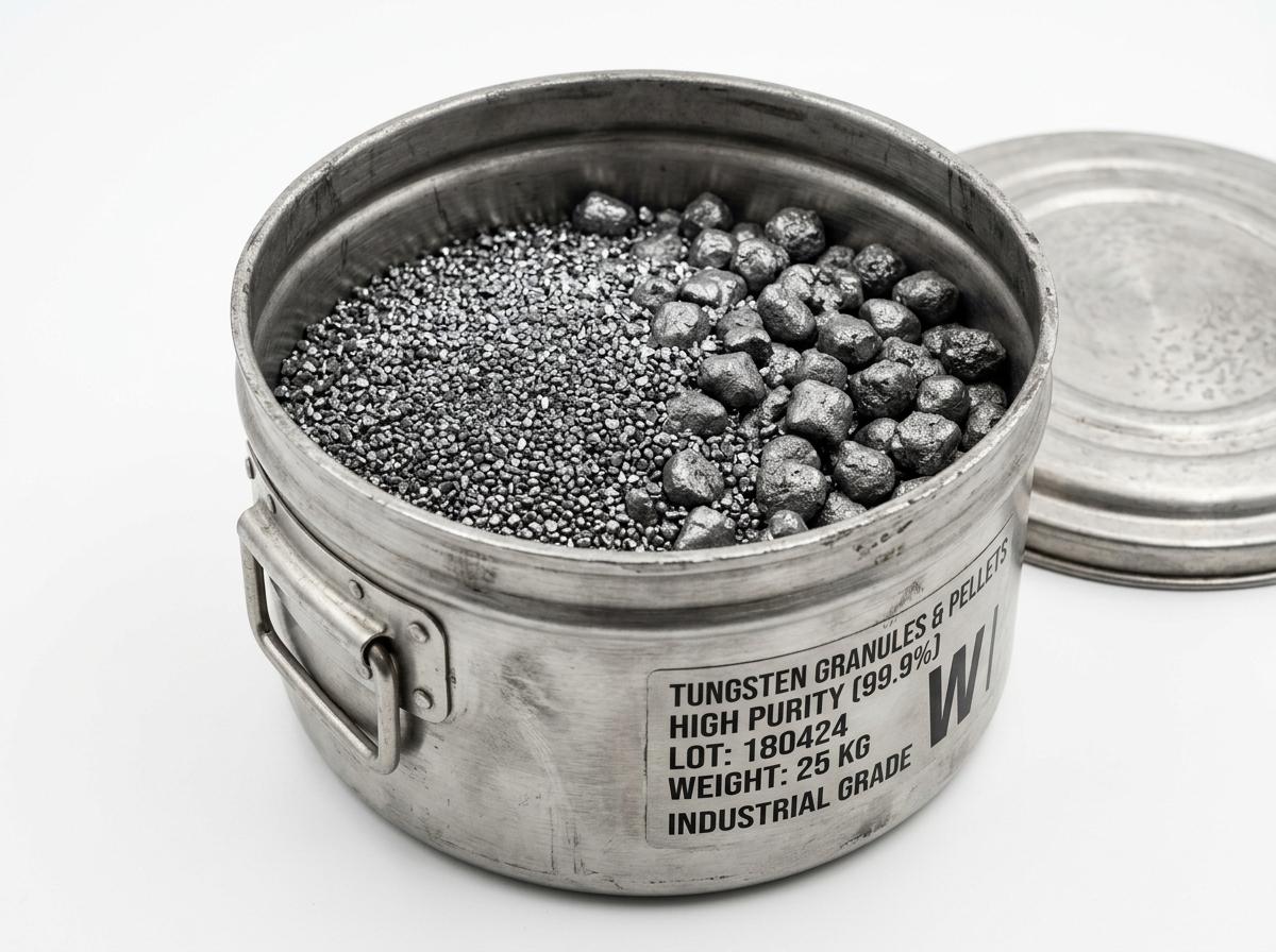 High-Purity Tungsten Granules and Pellets for Stable Alloying and Process Performance - Image 1